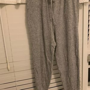 Grey marled joggers